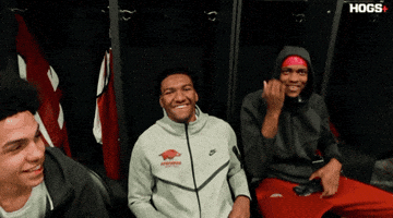 March Madness Laughing GIF by Hogs+