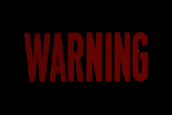 warning sign GIF