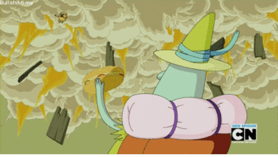 adventure time fight GIF