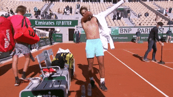 Happy Rafael Nadal GIF by Roland-Garros
