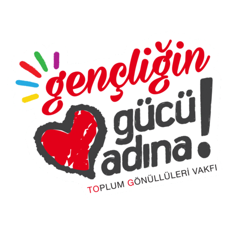 Toplum Gönüllüleri Vakfı Sticker