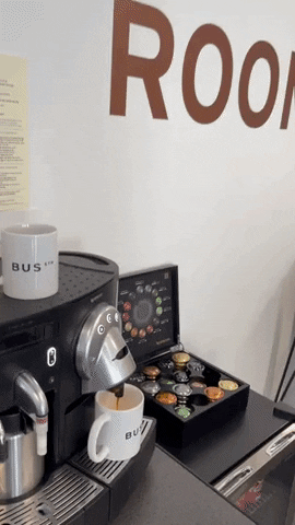 Working Coffee Machine GIF by Platinum Live