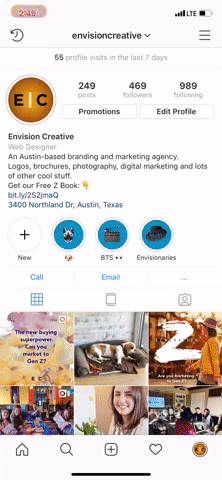 Instagram Envision GIF
