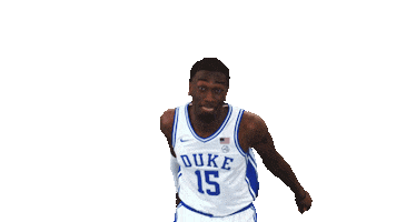 Vibing Mark Williams Sticker by Duke Men's Basketball