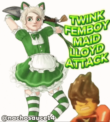 Lloyd Garmadon Attack GIF