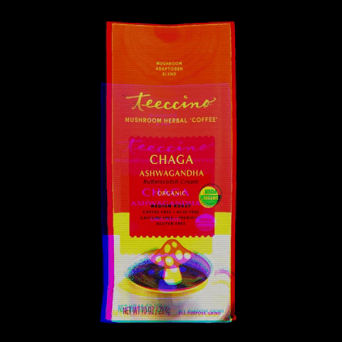 teeccino herbal tea mushroom coffee coffee alternative herbal coffee GIF