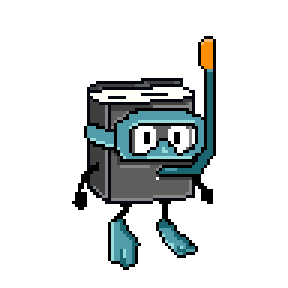 Livreplongeur Sticker