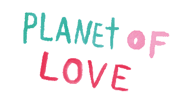 Planet Of Love Sticker by Lennebelle Jewelry