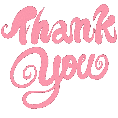 Thank You Sticker by ONIUSA