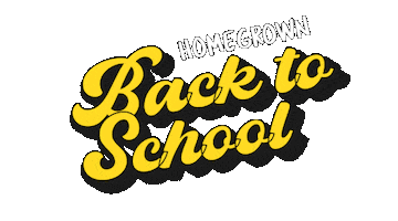 Back To School 90S Sticker by Homegrown