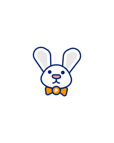 Easter Bunny Sticker by PayPal