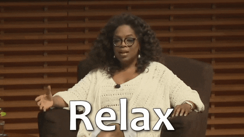 Oprah Winfrey Relax GIF - Find & Share on GIPHY