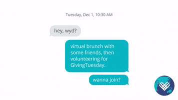 Iphone Giving GIF by GivingTuesday