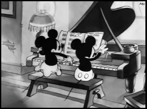 mickey mouse vintage GIF