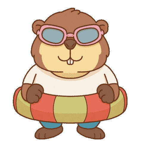 Pool Swimming Sticker by Marms