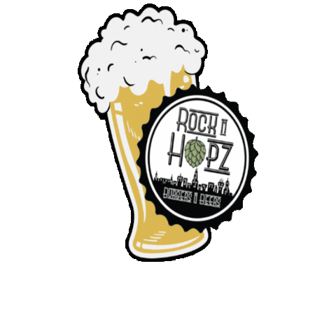 Rock N Hopz Sticker