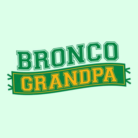 Broncos Grandpa GIF by Cal Poly Pomona