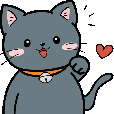 Cat Smile Sticker