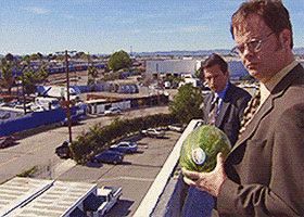 The Office Watermelon GIF