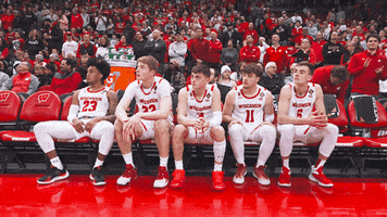 Starting Five College Basketball GIF by Wisconsin Badgers