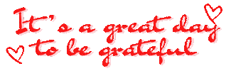 Grateful Sticker by Leticia Dominguez