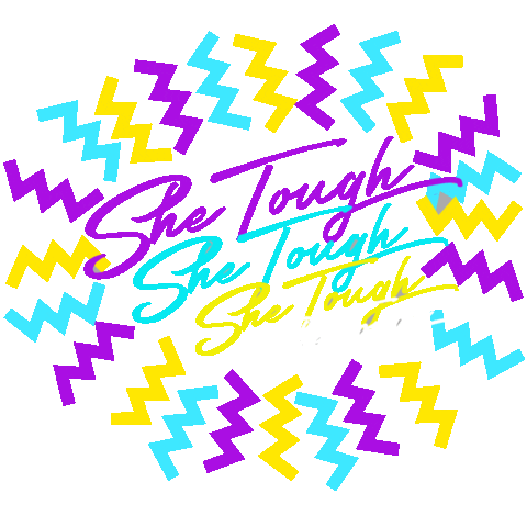 SheTough Fitness Sticker