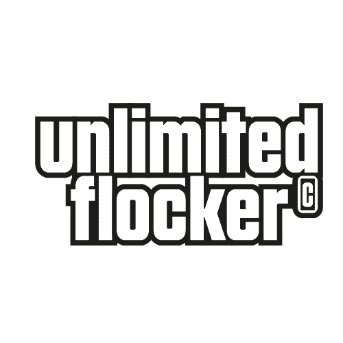 Unlimited Flocker Sticker
