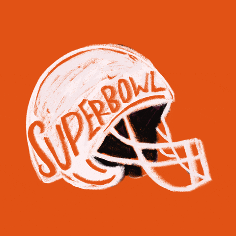 Super Bowl Art GIF by BrittDoesDesign