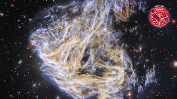 Ghost Explosion GIF by ESA/Hubble Space Telescope