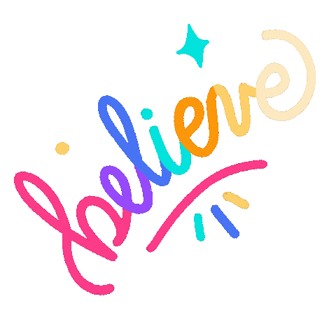 Believe Sticker
