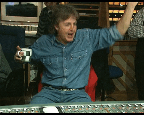 Happy Dance GIF by Paul McCartney - Find & Share on GIPHY