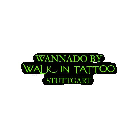 Stuttgart Sticker by Walk In Tattoo