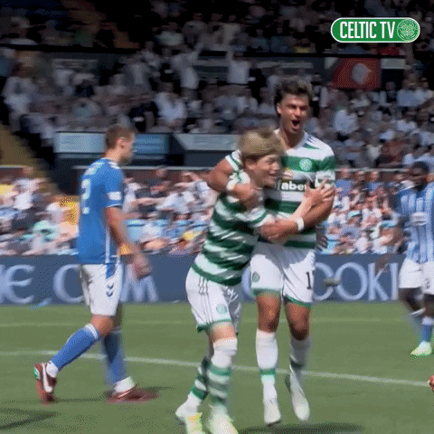 Celebration Goal GIF by Celtic Football Club