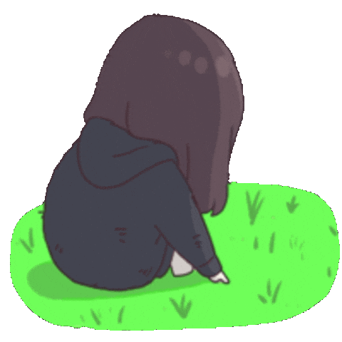 Anime Girl Menhera Sticker