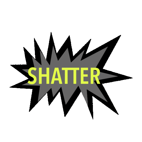 Shatterexcuses Sticker by CrossFit Sants