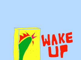 Wake Up Animation GIF