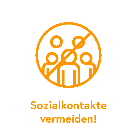 Corona Sticker by Wir für Kurz