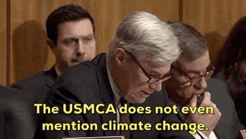 Climate Change Usmca GIF by GIPHY News