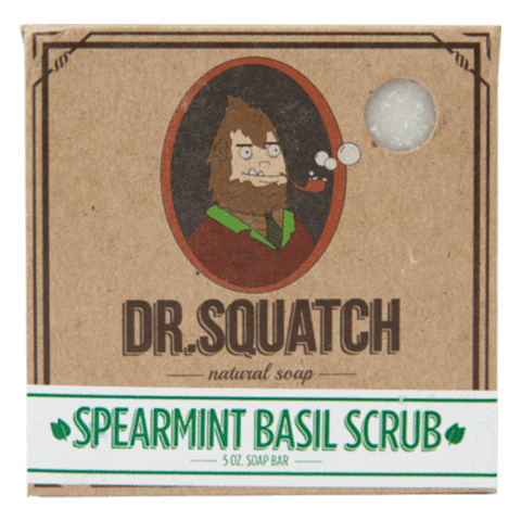 Basil Squatch GIF by DrSquatchSoapCo