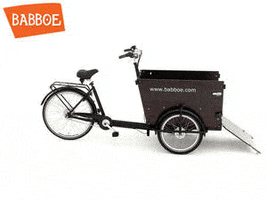 babboe_cargobike dog transporter cargobike lastenrad GIF