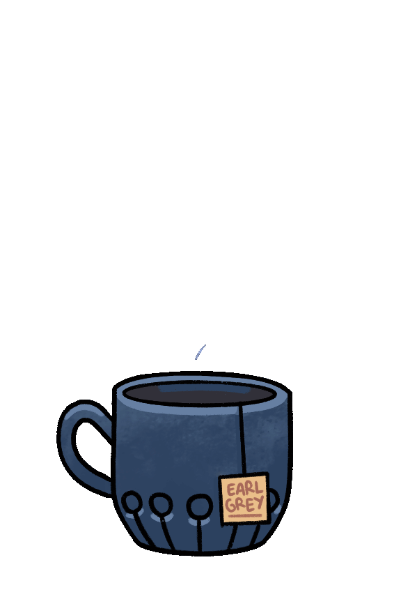 Earl Grey Tea Sticker by Aurélien Fernandez for iOS & Android GIPHY