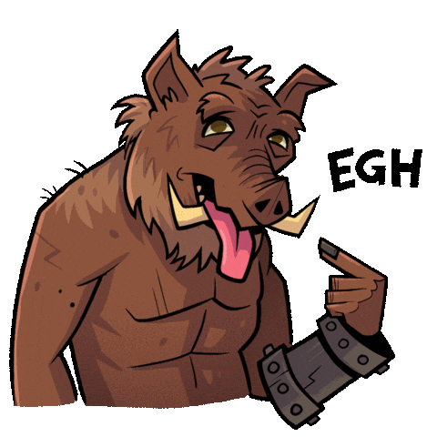 Milla Jovovich Ugh Sticker by Hellboy Movie
