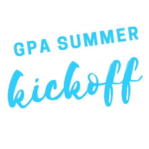 Gpa Summer Kickoff Sticker by GPATORONTO