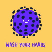 Wash Hands Corona GIF by adambanaszek