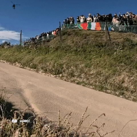 Driving Hurry Up GIF by FIA World Rally Championship