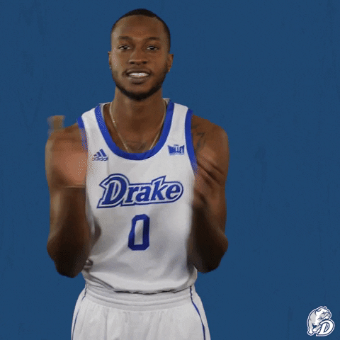 Wilkins Drake Basketball GIF by Drake Athletics