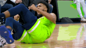 Sitting Lets Go GIF by NBA