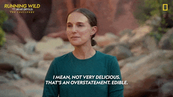 Natalie Portman Survival GIF by National Geographic Channel