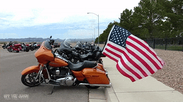 offthejacks usa motorcycle american flag patriotic GIF