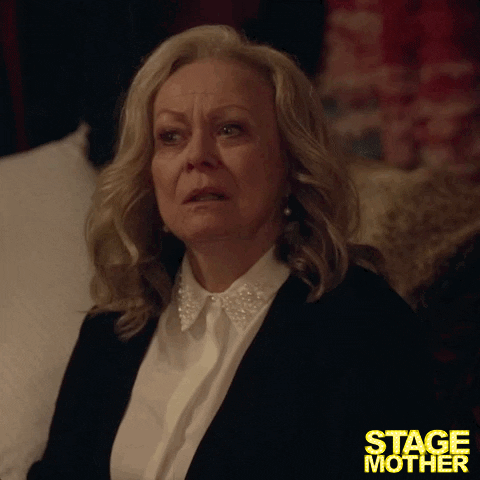 Shocked Jacki Weaver GIF by Stage Mother Film